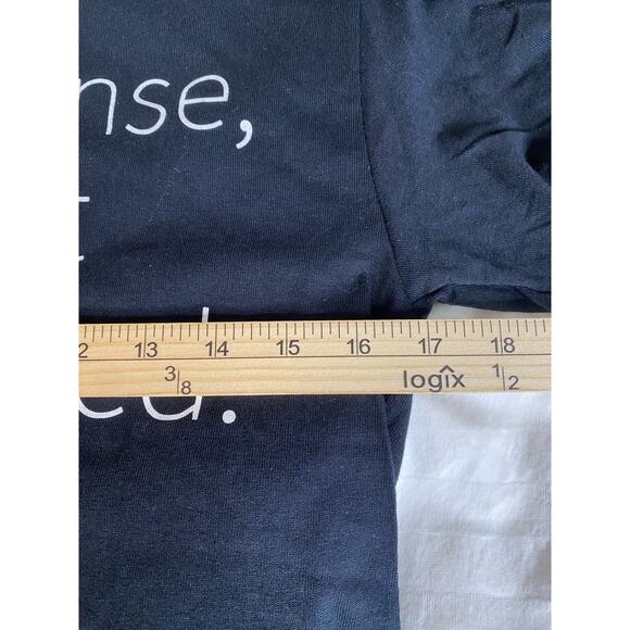 Spencer’s Black Graphic T-shirt Sz S - Picture 5 of 6